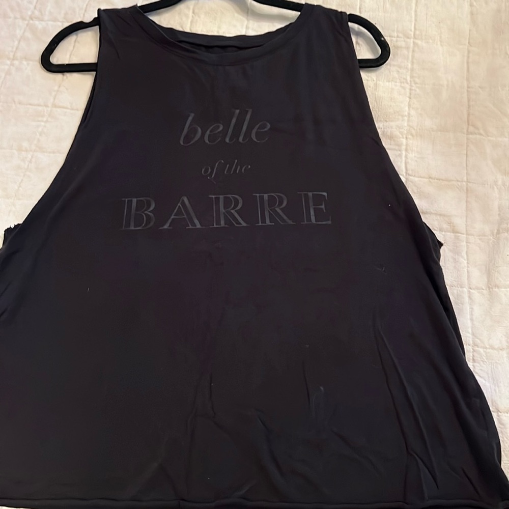 Black barre tank